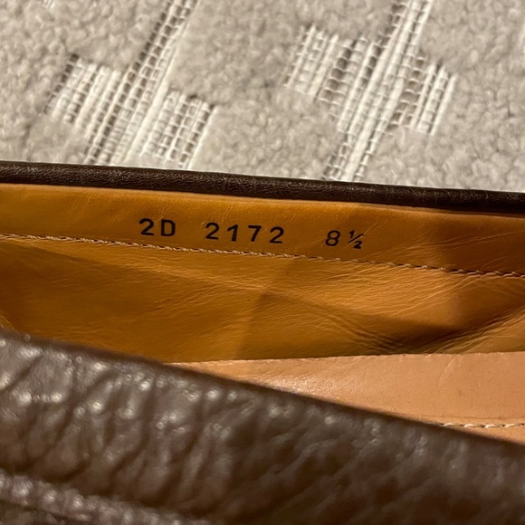 Prada Pebbled Grain Leather Drivers, all Metal Bit - Picture 9 of 13